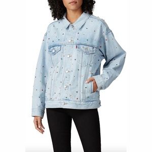 Levi's Premium Studded Dad Trucker Jacket